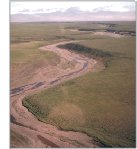 river across tundra