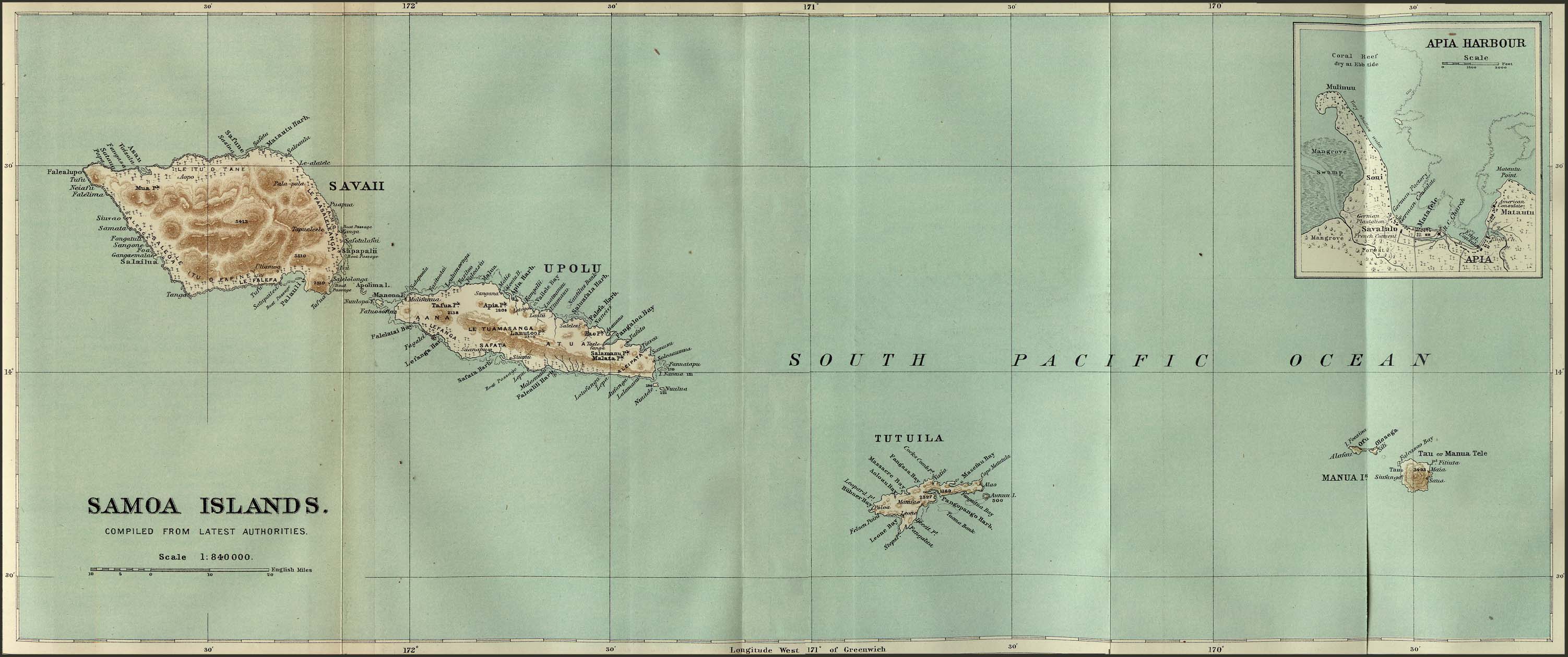 download free american samoa maps