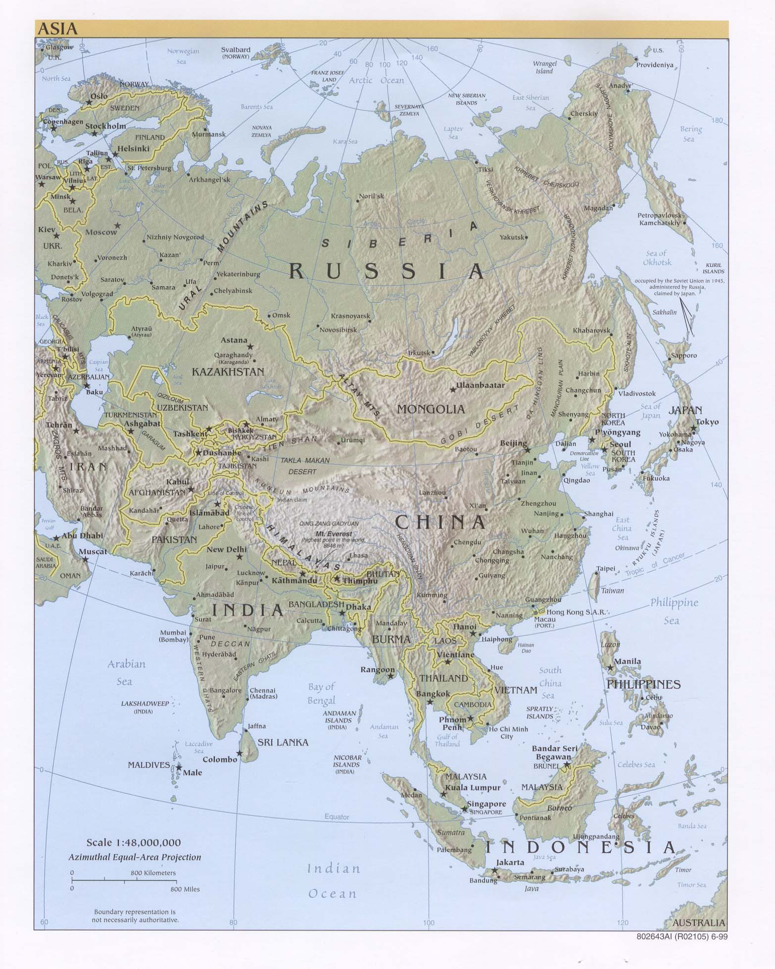 download free asia maps