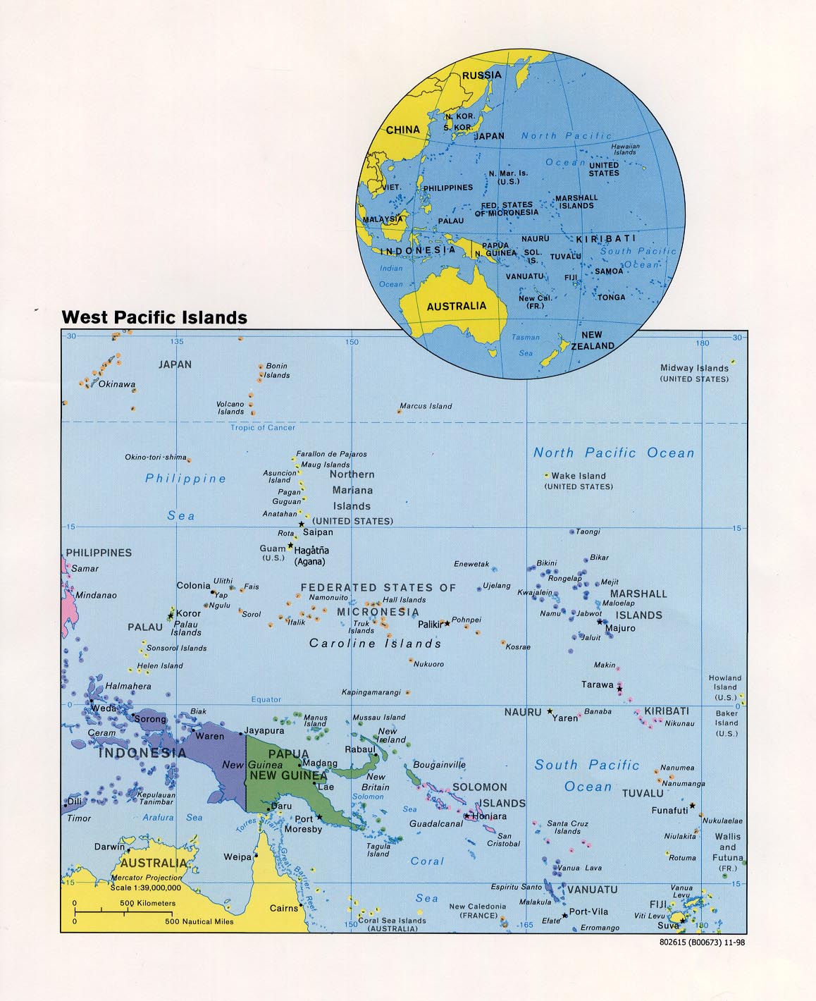 download free australia oceania maps
