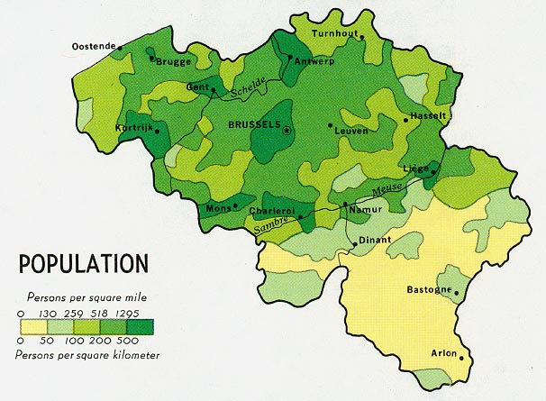 belgium population