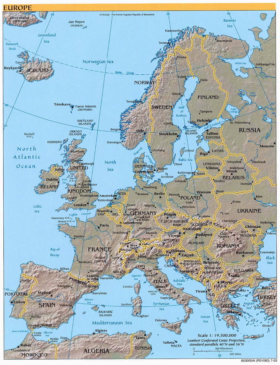 download free europe maps