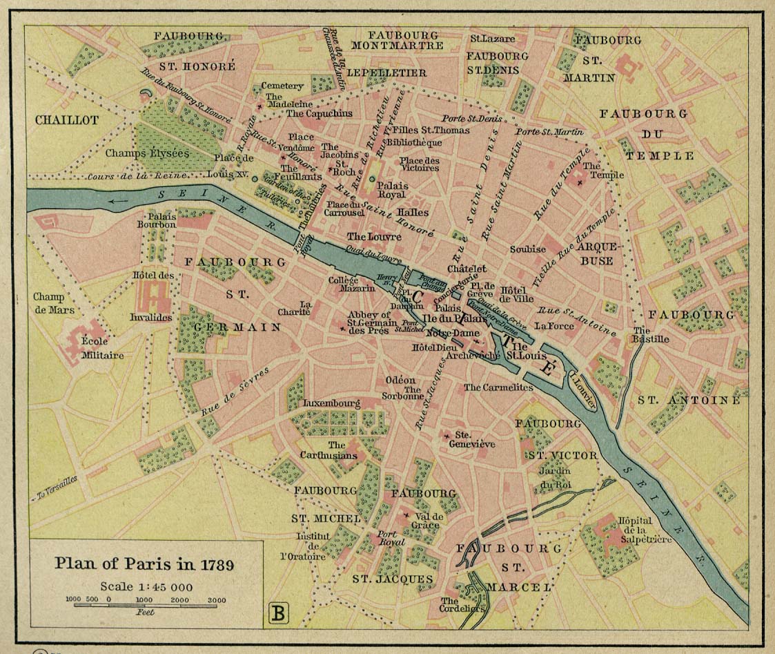 plans of paris 251k