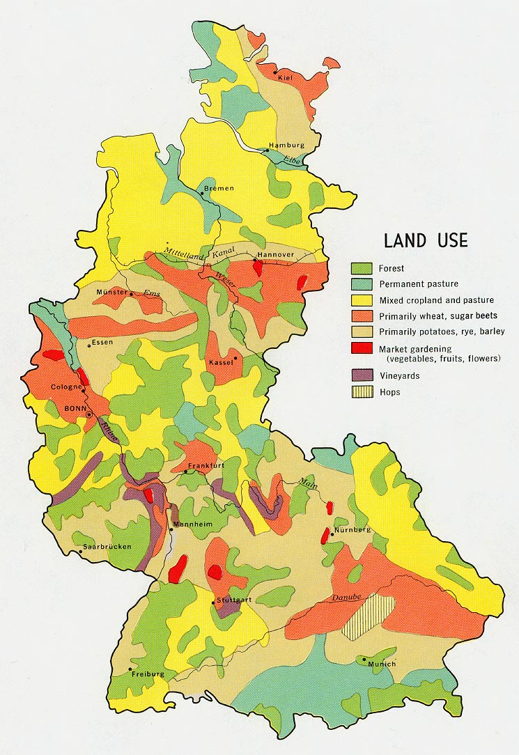Climate Map Of Germany