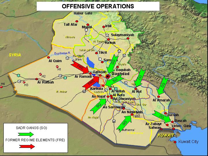 index of free maps iraq size of iraq