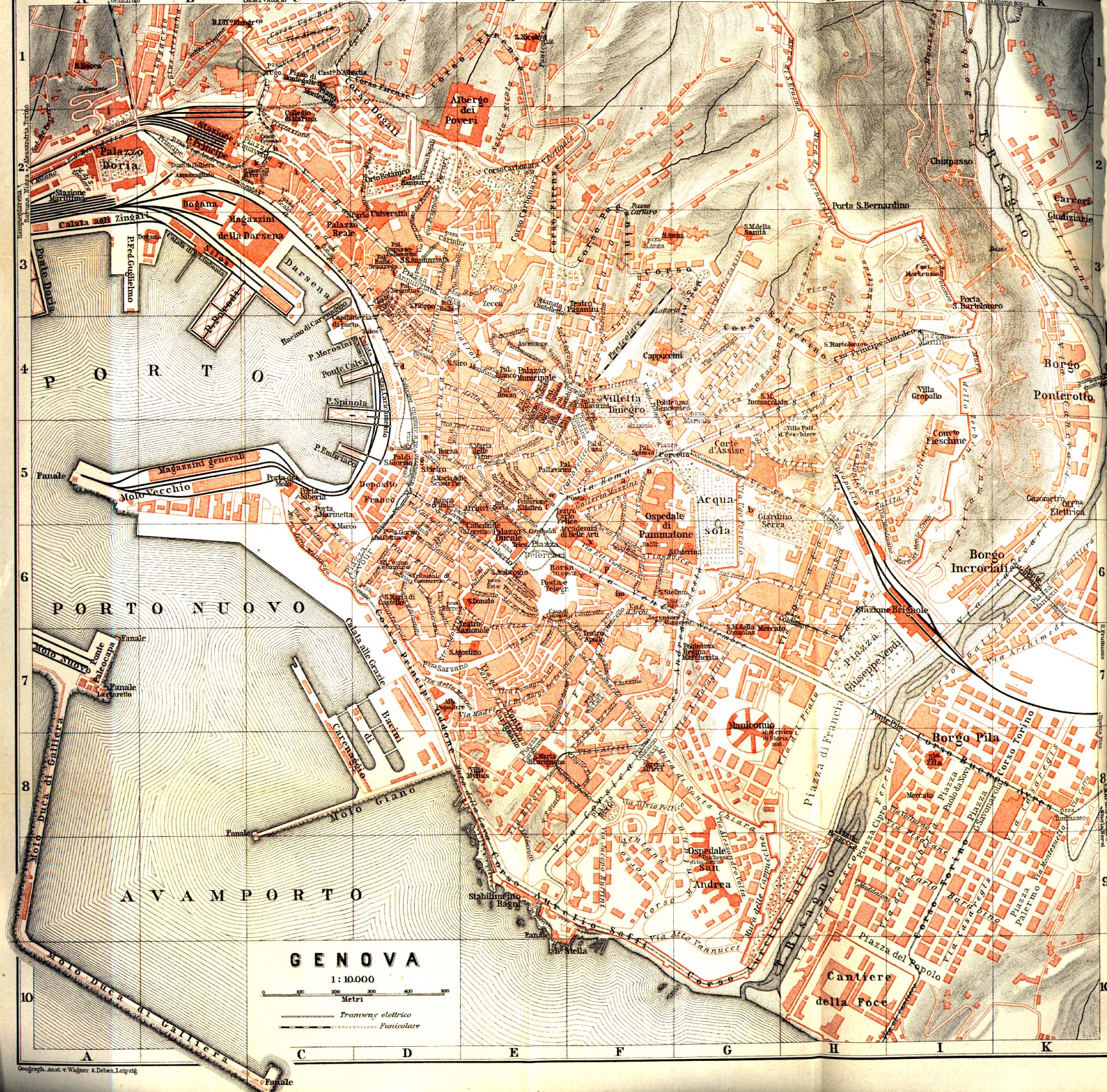 Pdf map Genoa