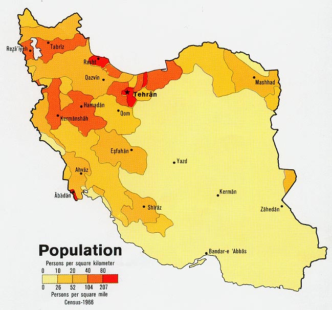 httpwwwmapcruzincomfree maps thematiciran_pop_1978jpg