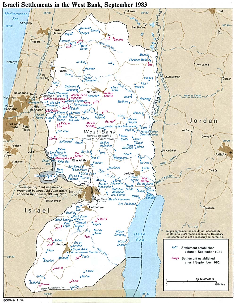 Download Free West Bank Maps