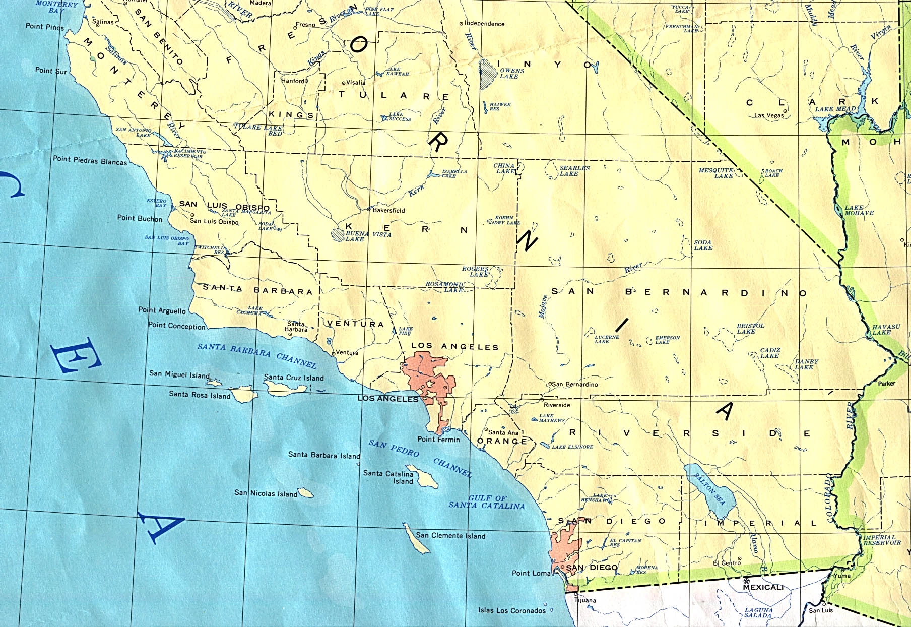 map scotty's california southern coast castle