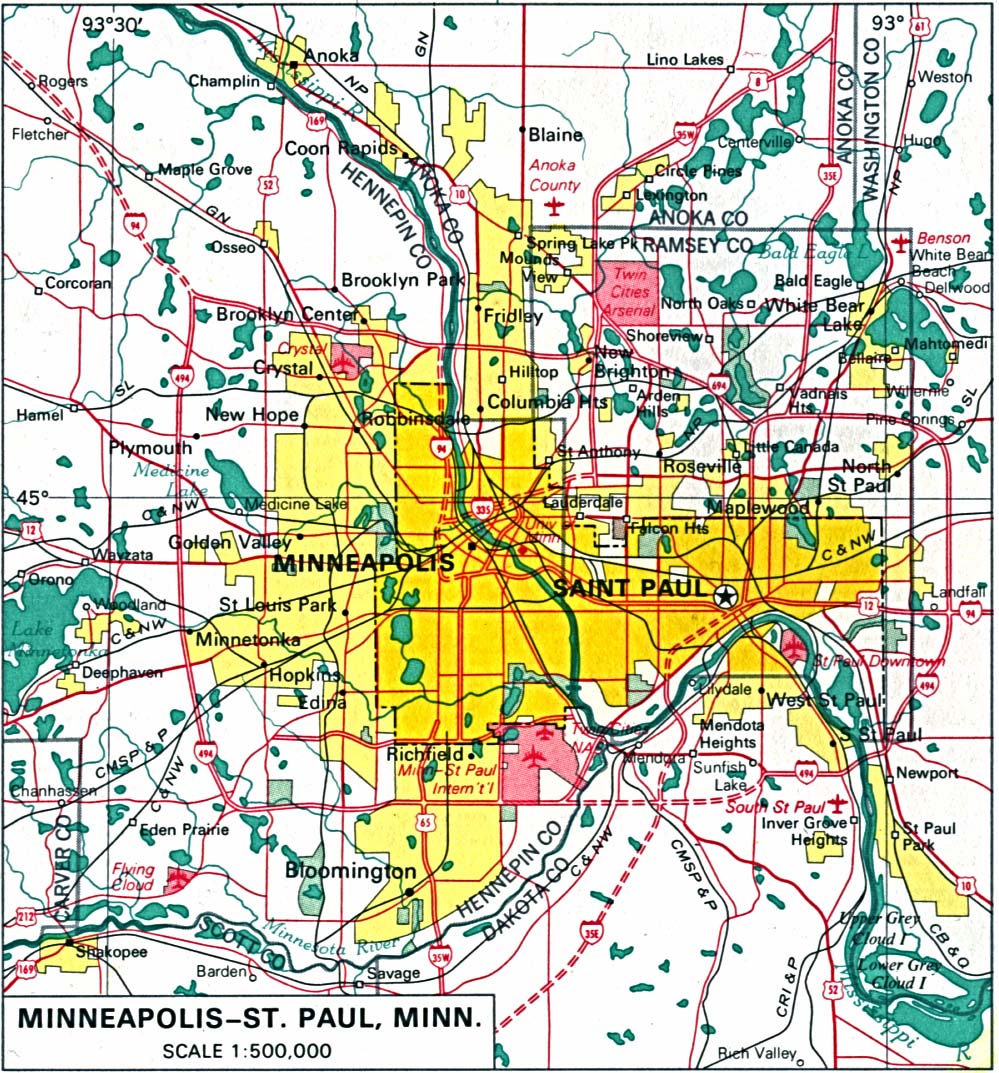 Download Free Minnesota Maps