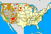 Indian Federal Lands ArcGIS shapefile Maps