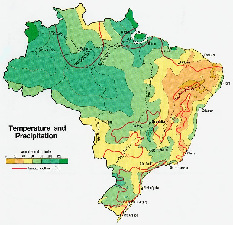Free Brazil Maps