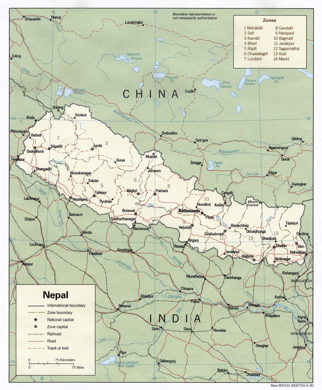 Download Free Nepal Himalaya Maps